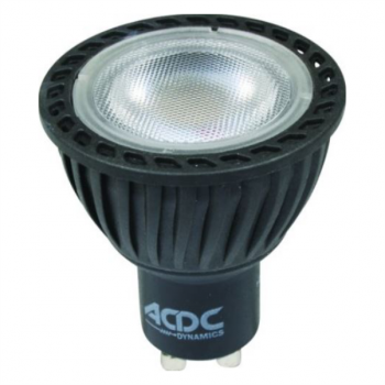 5W GU10 Black Warm White LED Spotlight