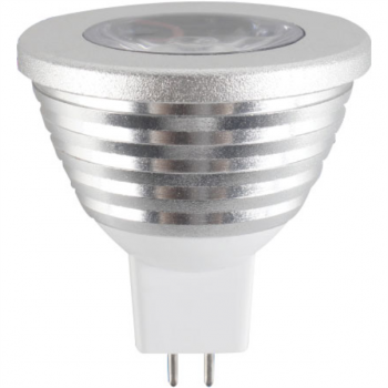 12VAC/DC RGB LED LAMP 3 X 1W GU53