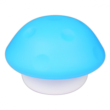 3x0,1W Blue Coloured LED Mushroom Light