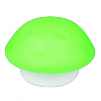 3x0,1W Green Coloured LED Mushroom Light