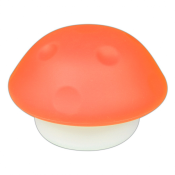 3x0,1W Orange Coloured LED Mushroom Light