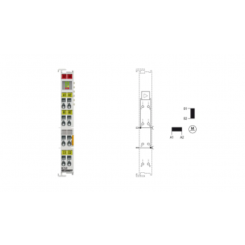 KL2531 Bus Terminal, 1-channel motion interface, stepper motor, 24 V DC, 1.5 A