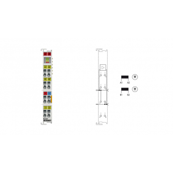 KL2532 Bus Terminal, 2-channel motion interface, DC motor, 24 V DC, 1 A