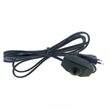 200W 230V Black Dimmer Table Lamp