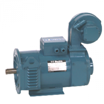 2-Pole DC Motor, 2100 Frame Size, A Core Length