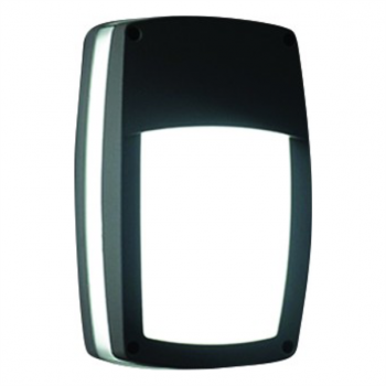 95-240VAC 10W Rectangular 25% Covered LED Bulkhead