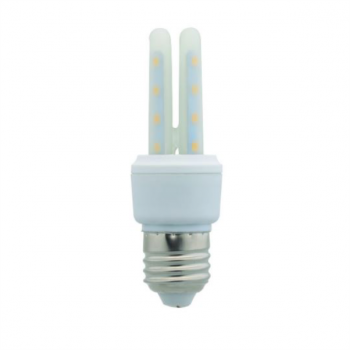 230VAC 3W WARM WHITE E27 2U LED LAMP 2700K