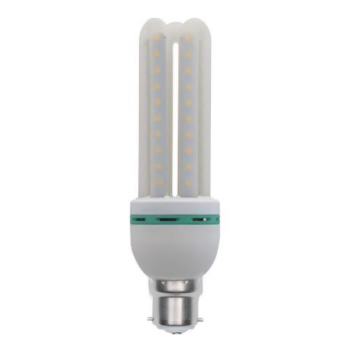 230V 12W WARM WHITE B22 3U LED LAMP 2700K