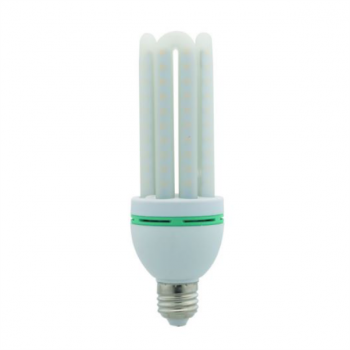 230V 16W WARM WHITE E27 3U LED LAMP 2700K