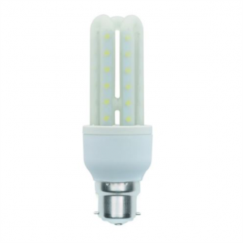 48VDC 7W COOL WHITE B22 3U LED LAMP 4200K
