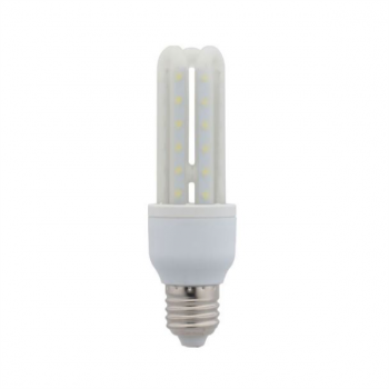 7W E27 3U Cool White LED Lamp 4200K