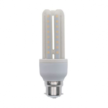 9W B22 3U Cool White LED Lamp 4200K