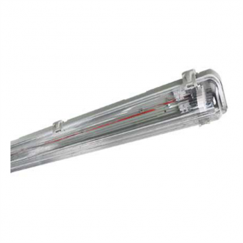 1x18W LED Fitting 4FT IP65 Tube not included