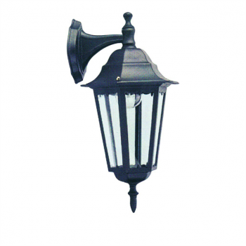 Black Die Cast Wall Mount Light Fitting E27/100W IP54