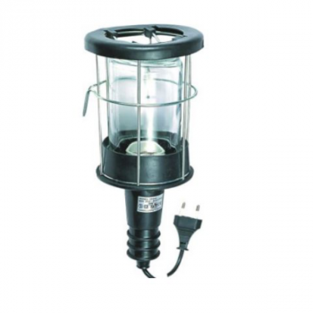 230V 60W Lead Light C/W Rubber Protection And 3M Cable E27