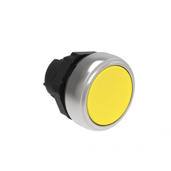 FLUSH YELLOW MOMENTARY PUSHBUTTON ACTUATOR