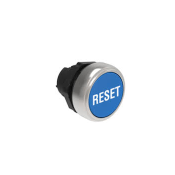 FLUSH BLUE "RESET" PUSHBUTTON ACTUATOR