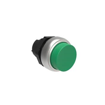 EXTENDED HEAD GREEN MOMENTARY PUSHBUTTON ACTUATOR