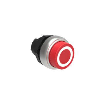 EXTENDED HEAD RED MOMENTARY "O" PUSHBUTTON ACTUATOR