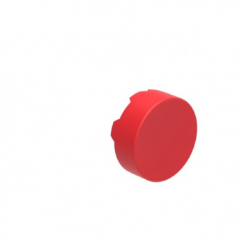 RED CAP EXT FLUSH P/B ACTUATOR