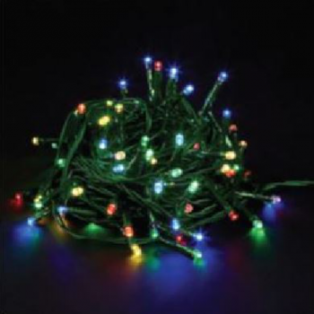 Extendable RGB LED F/L Green Wire In/Outdoor 48W 240V/50M