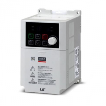 M100 Micro Drive 0.2kW Single phase 220VAC (Standard I/O) C2 EMC Filter Din-Rail Mount Pot