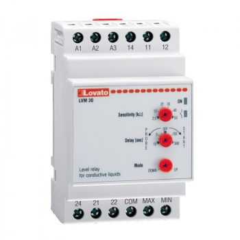 LVM SERIES LIQUID LEVEL CONTROL REL DUAL VOL