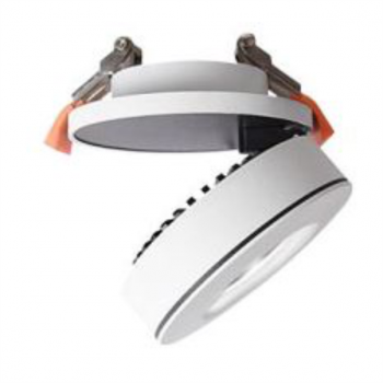 12W White LED Surface/Recessed Mount Ø100mm Warm White