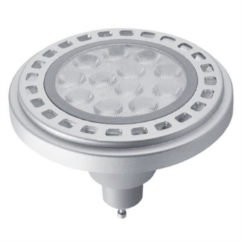230VAC 12W COOL WHITE LED AR111 LAMP GU10 BASE