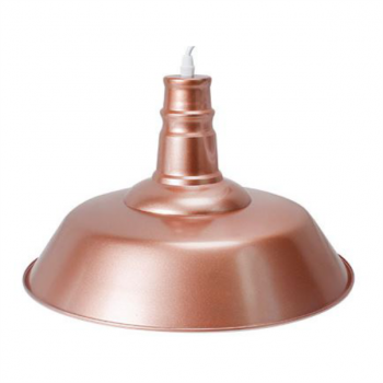 80W E27 Rose Gold Aluminium HB Pendant Fitting Ø360mm