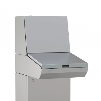 Console desk lid, 600, Stainless 304