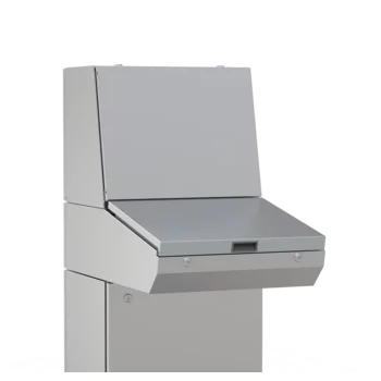 Console desk lid, 800, Stainless 304