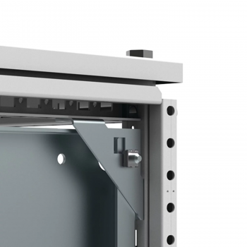 Side Mounting Plate Brackets, MPS, 77x77x23mm, Zinc Plated, Mild Steel