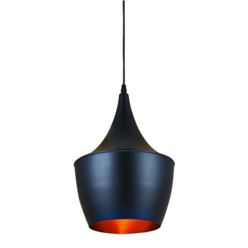 Decorative lighting, 230VAC 60W 1xE27 Pendant Black And Gold Ø250