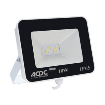 230VAC 10W Cool White LED AL. FL. Light IP65 C/W M/Wave
