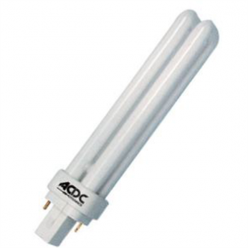 13W Warm White G24D1 CF Lamp 2 Pin Off Centre