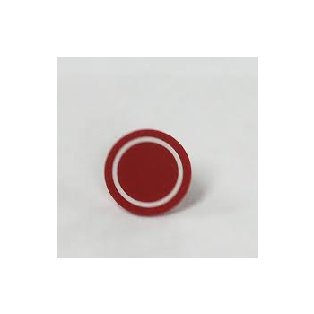 SYMBOL DISC - STOP/RED