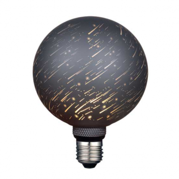 230VAC 3.5W G125 GRAPHIC METEOR LAMP E27 1800K