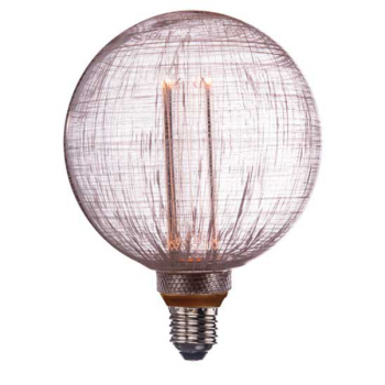 230VAC 4W FROSTED EFFECT DIA. 125MM LAMP E27 1800K CLEAR