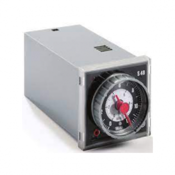 MULTI RANGE PANEL MOUNT MOTORIZED TIMER, SUPPLY 220 VAC