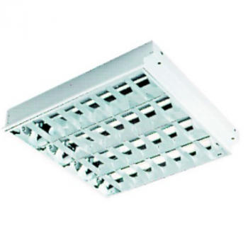 3x18W Recessed Parabolic Light Fitting 595 x 595mm