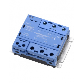 3X64A 24-520VAC 3 PHASE SOLID STATE RELAY, CONTROL VOLTAGE: 24 - 255 VAC/DC