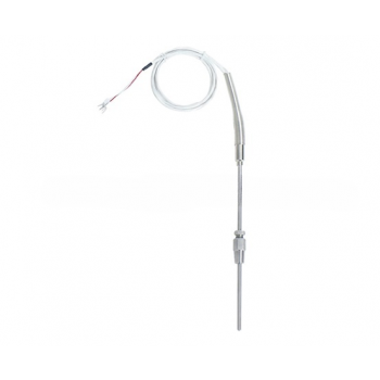 PT100 SENSOR 5X200MM - 3M CABLE, FITTING TYPE: 1/4" PT
