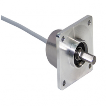 52mm Square Flange Programmable Encoder - 9 3mm Solid Shaft