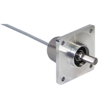 63mm Square Flange Programmable Encoder - 9 3mm Solid Shaft
