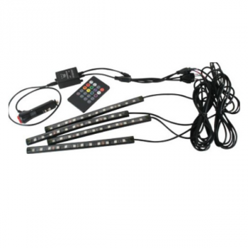 12-24VDC LED DASH LIGHTING KIT MUSIC ACTIVATED