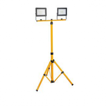 12VDC 2x30W, LED FLOODLIGHT +STAND 6500K DAYLIGHT