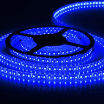 12VDC 4.8w/m 60/m LED Blue Flex White Strip W/Proof IP68 /Length 5m