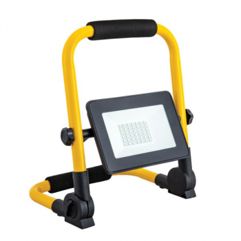 230VAC 30W Cool White LED Flood Light C/W Stand IP65