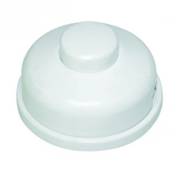 In-Line White Foot Switch 1Amp